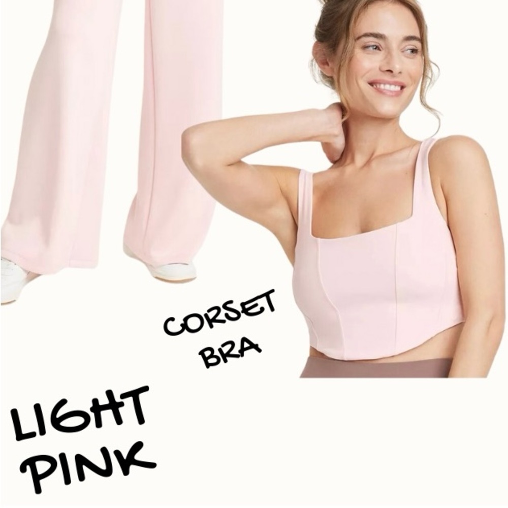 Pink Corset Bra/Top